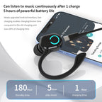 HiFi Bass Ear-Hook Earbuds Noise Cancelling Waterproof