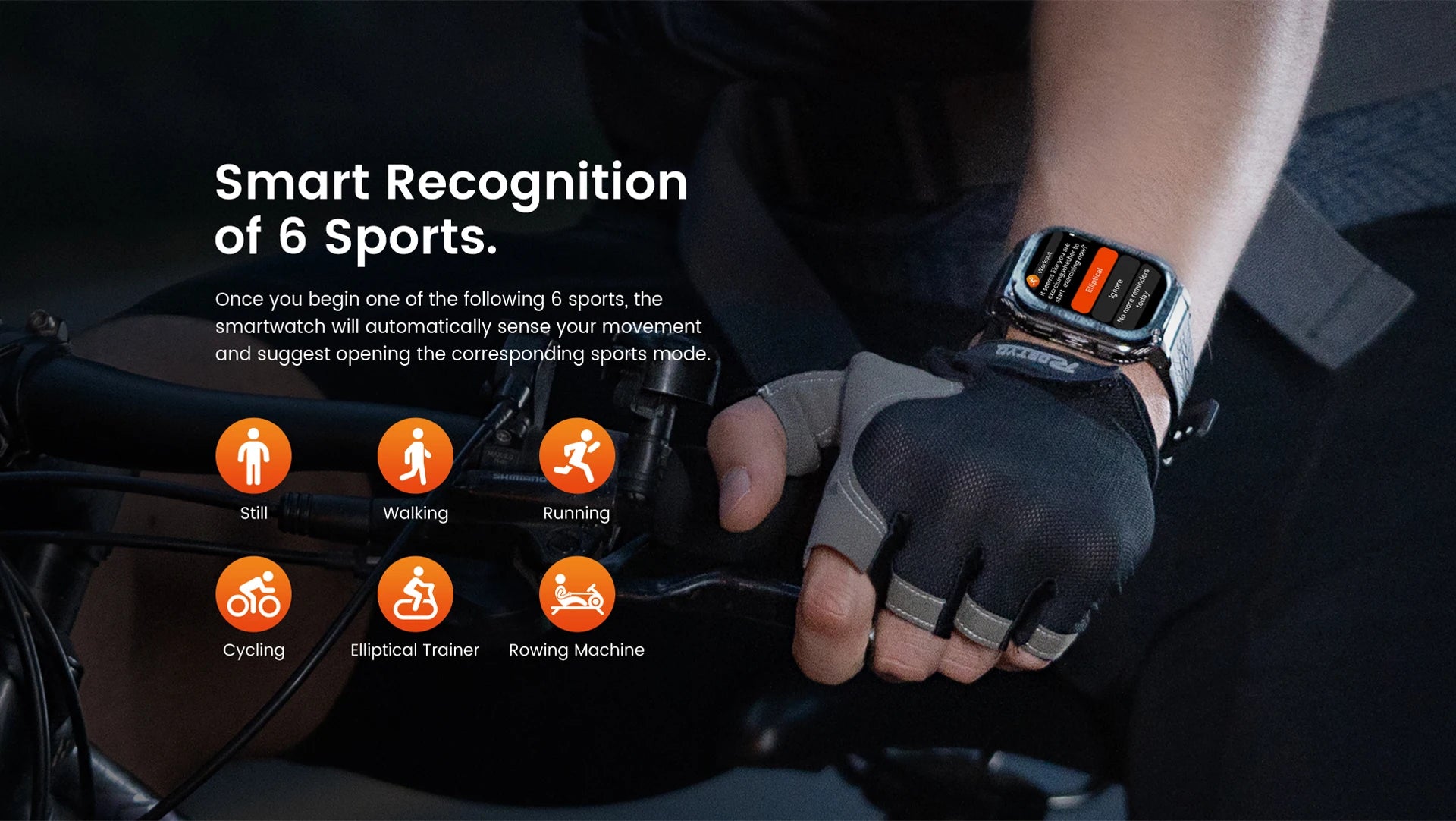 GPS Fitness Smart Watch – 480mAh
