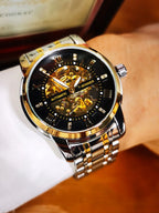 WINNER 528 Men's Skeleton Automatic Watch