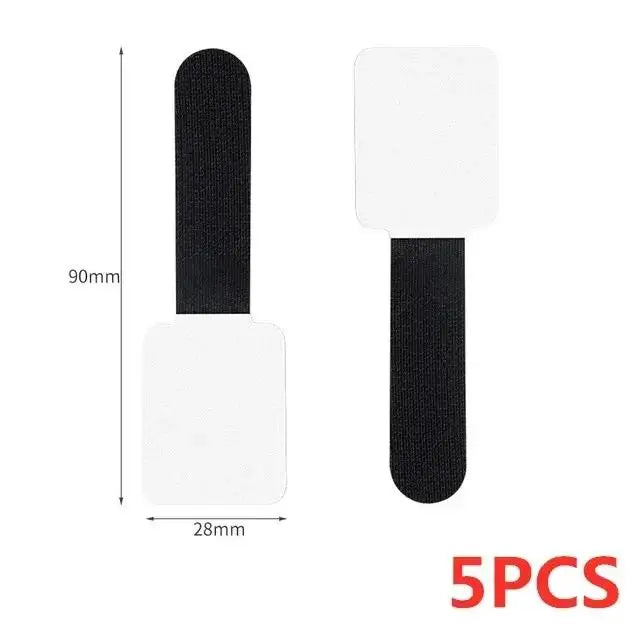 Reusable Cable Ties 20pcs Self-Adhesive Desk Cord Organizer