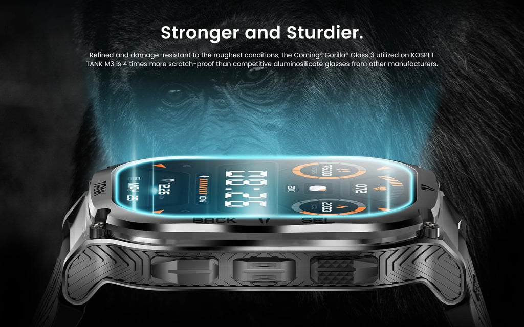 GPS Fitness Smart Watch – 480mAh