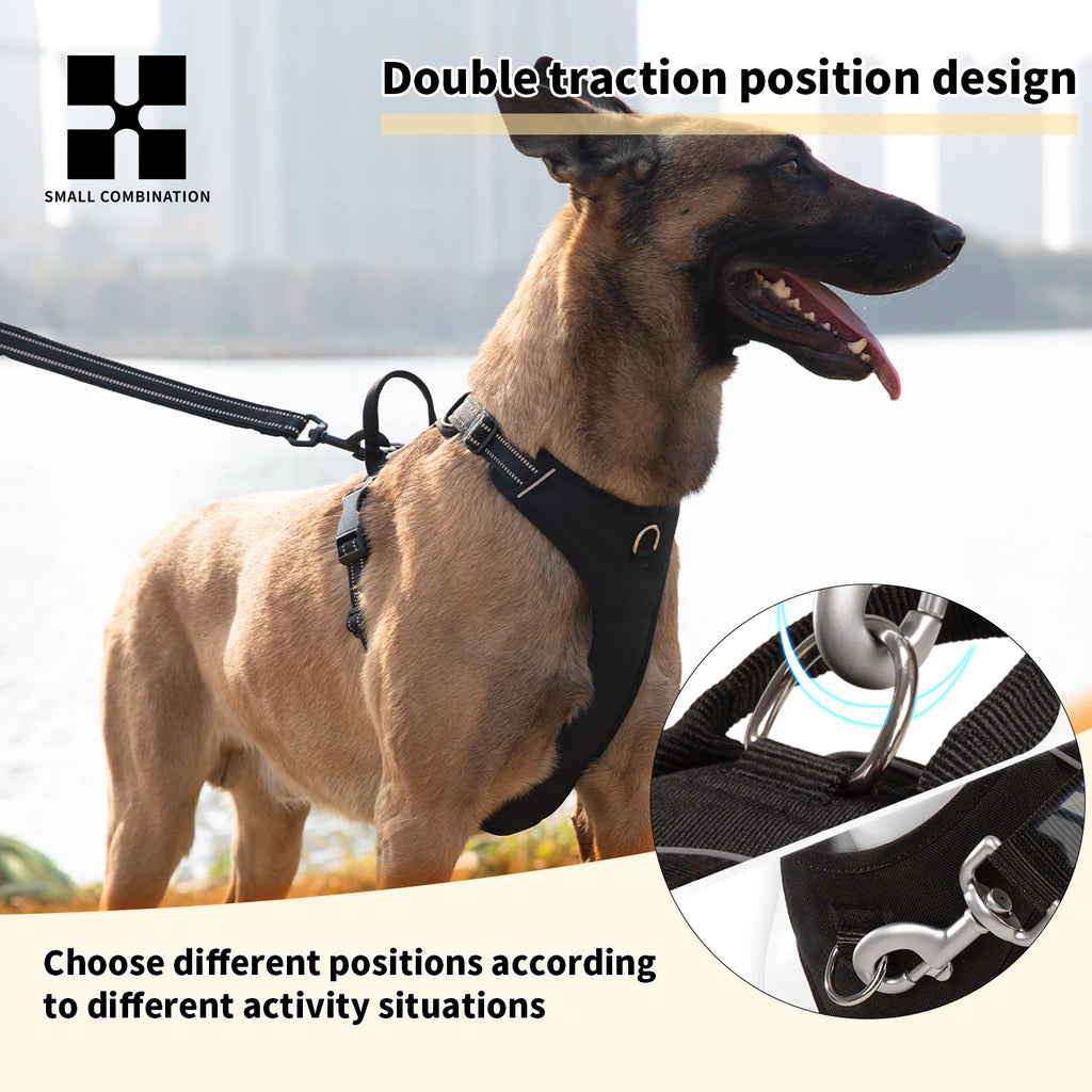 No-Pull Reflective Dog Harness