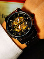WINNER 528 Men's Skeleton Automatic Watch