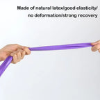 Natural Rubber Yoga Resistance Bands