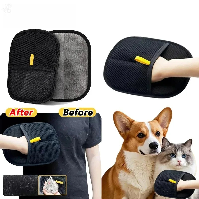 Portable Pet Hair Remover Gloves
