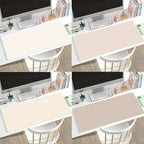 Faux Leather Mouse Pad Non-Slip Waterproof Desk Mat