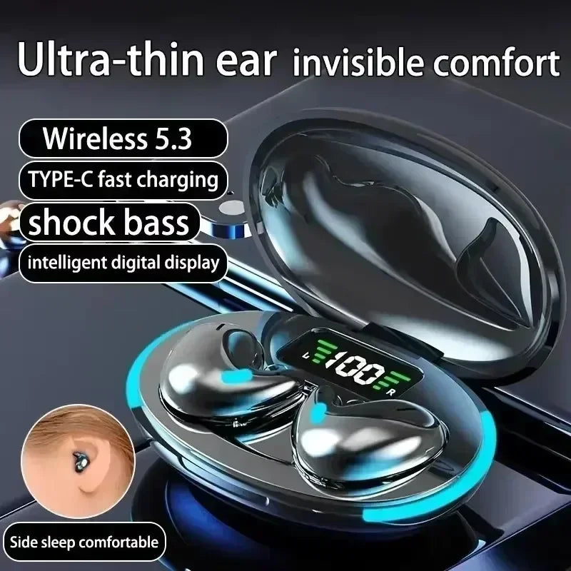TWS Earphones Noise Reduction Sport Sleep Bluetooth