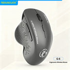NexusClick 2.4G Wireless Silent Mouse 6 Buttons Ergonomic