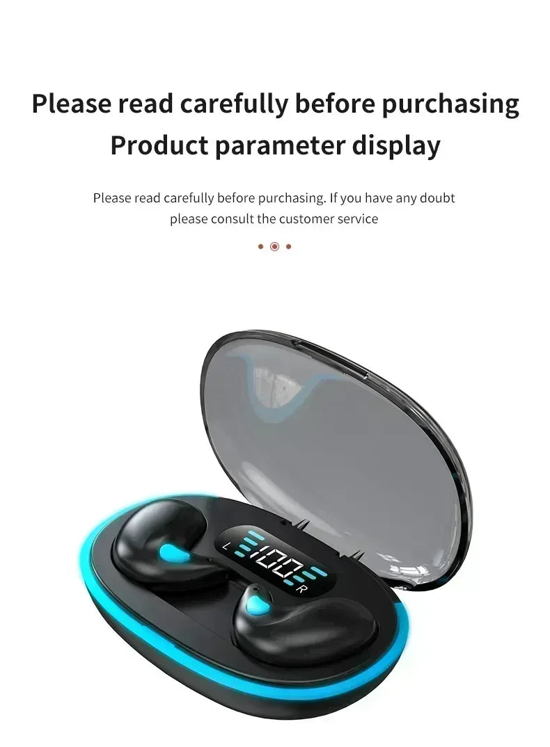 TWS Earphones Noise Reduction Sport Sleep Bluetooth