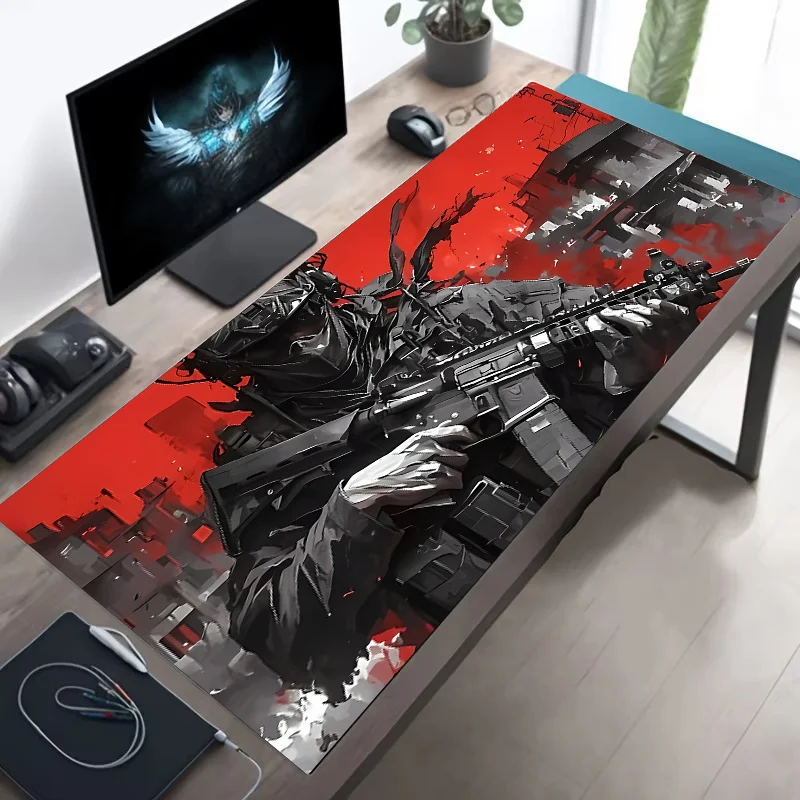 XXL Tactical Gaming Mouse Pad Non-Slip Stitched Edges