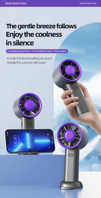 Mini USB Handheld Fan – Fast Charging Portable Personal Fan