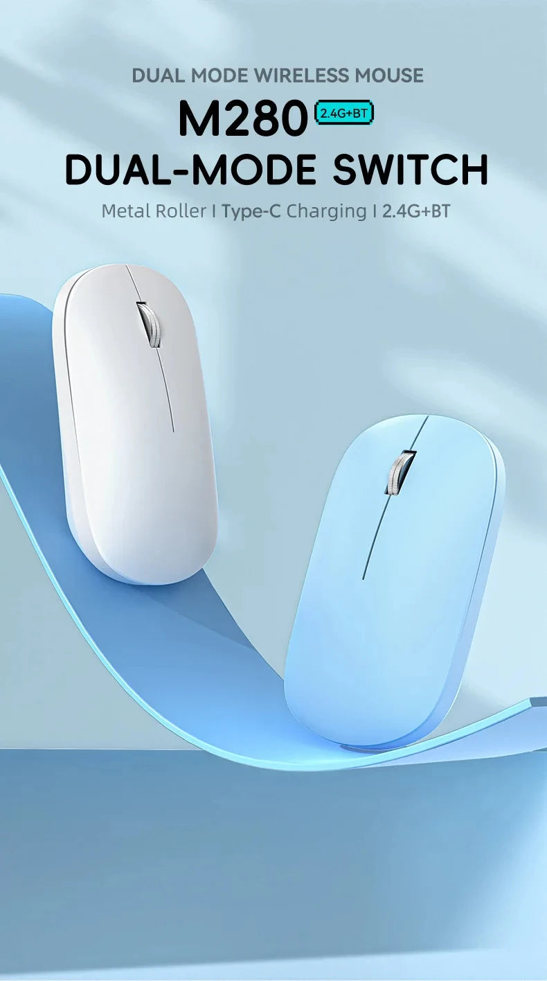 Lenovo Wireless Mouse 2.4G Bluetooth Dual Mode Silent