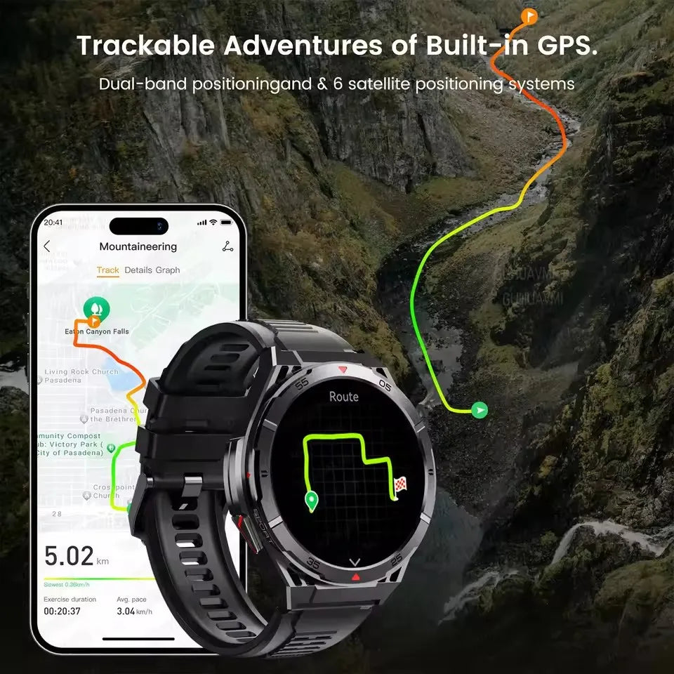 Waterproof GPS Smart Watch