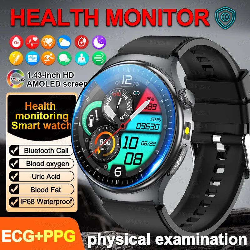 ECG Heart Health Smart Watch