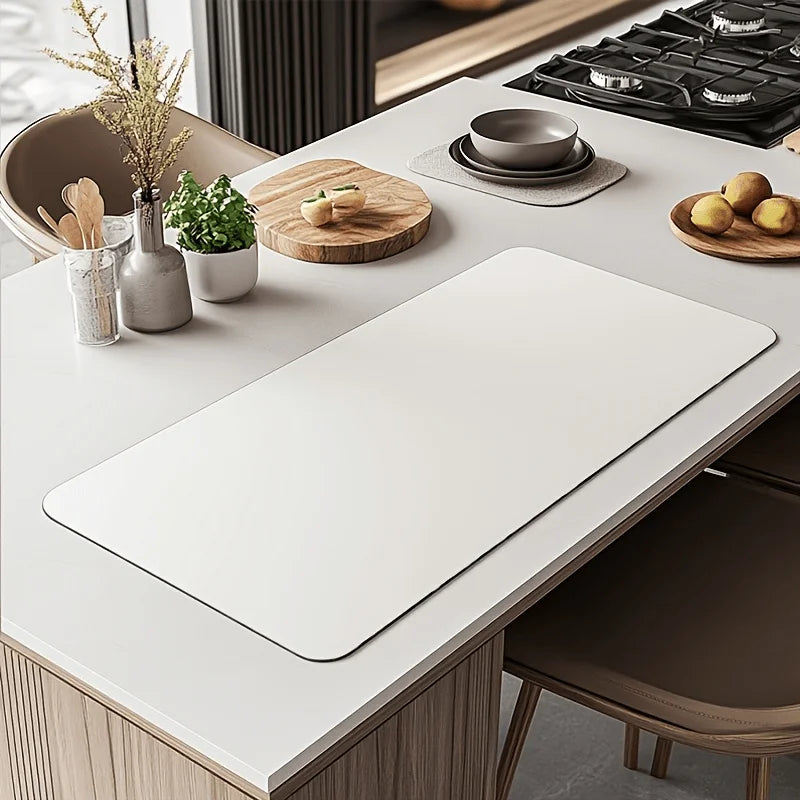 Faux Leather Mouse Pad Non-Slip Waterproof Desk Mat