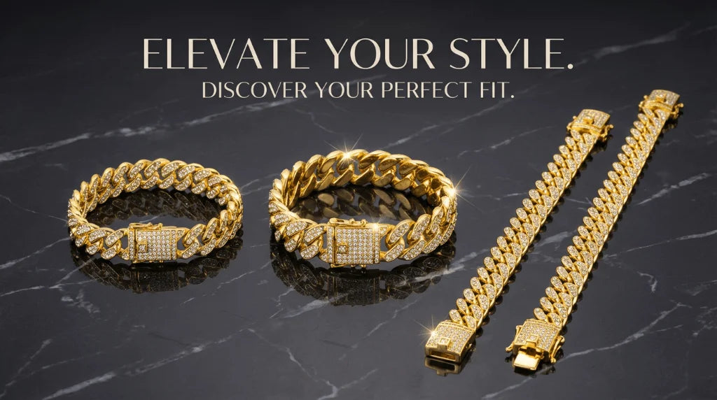 Gold Cuban Chain Dog Collar