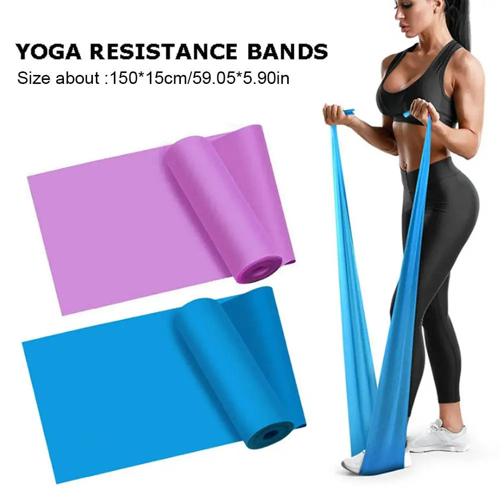 Natural Rubber Yoga Resistance Bands