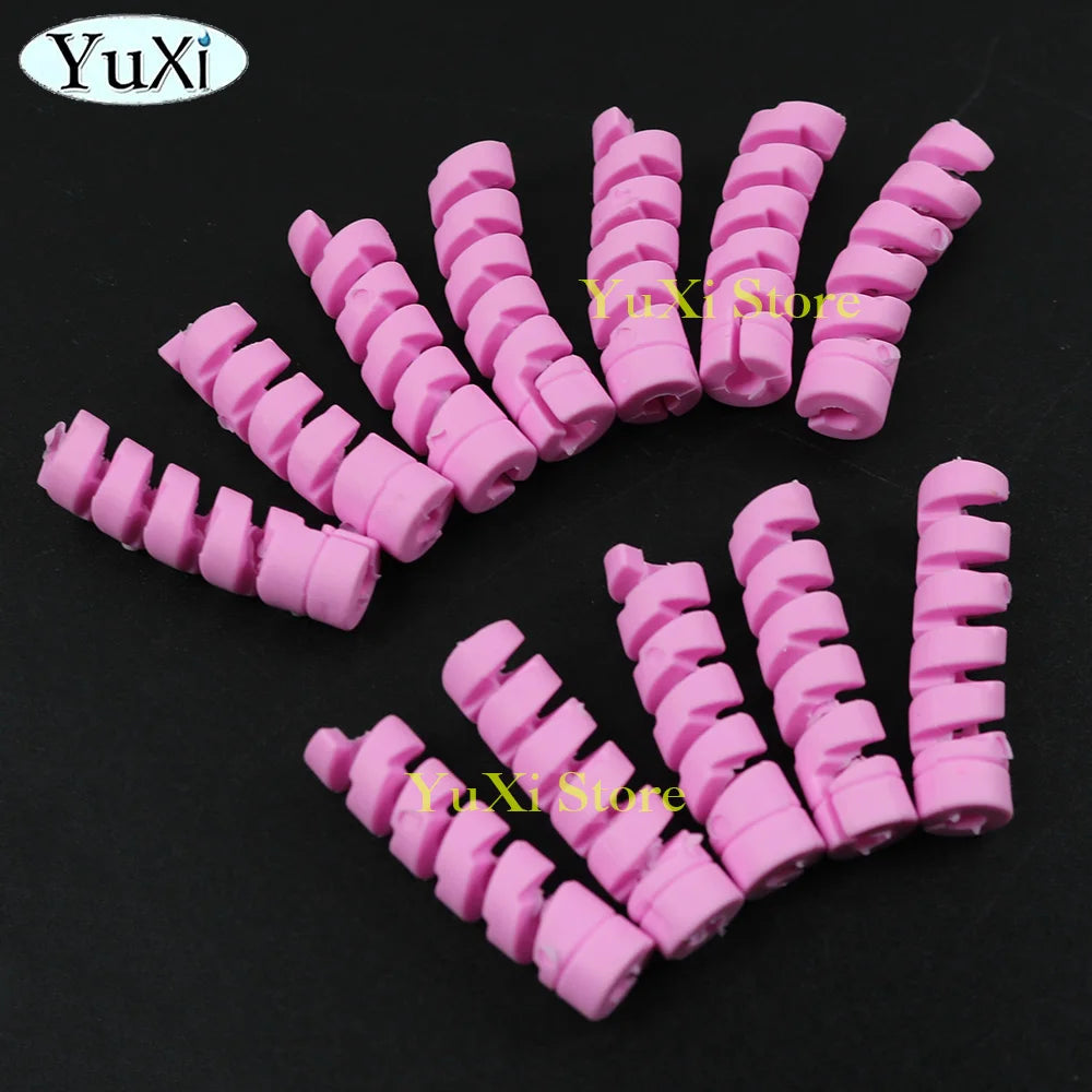 Silicone Spiral Cable Protector Set