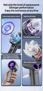 Mini USB Handheld Fan – Fast Charging Portable Personal Fan
