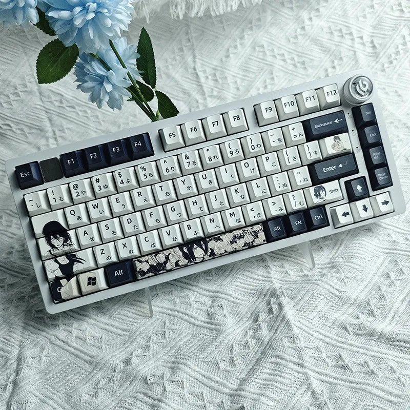 Chainsaw Man Anime PBT Keycaps for Mechanical Keyboard