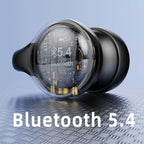 Wireless Clip Ear Headphones Noise Cancelling Sports Gaming
