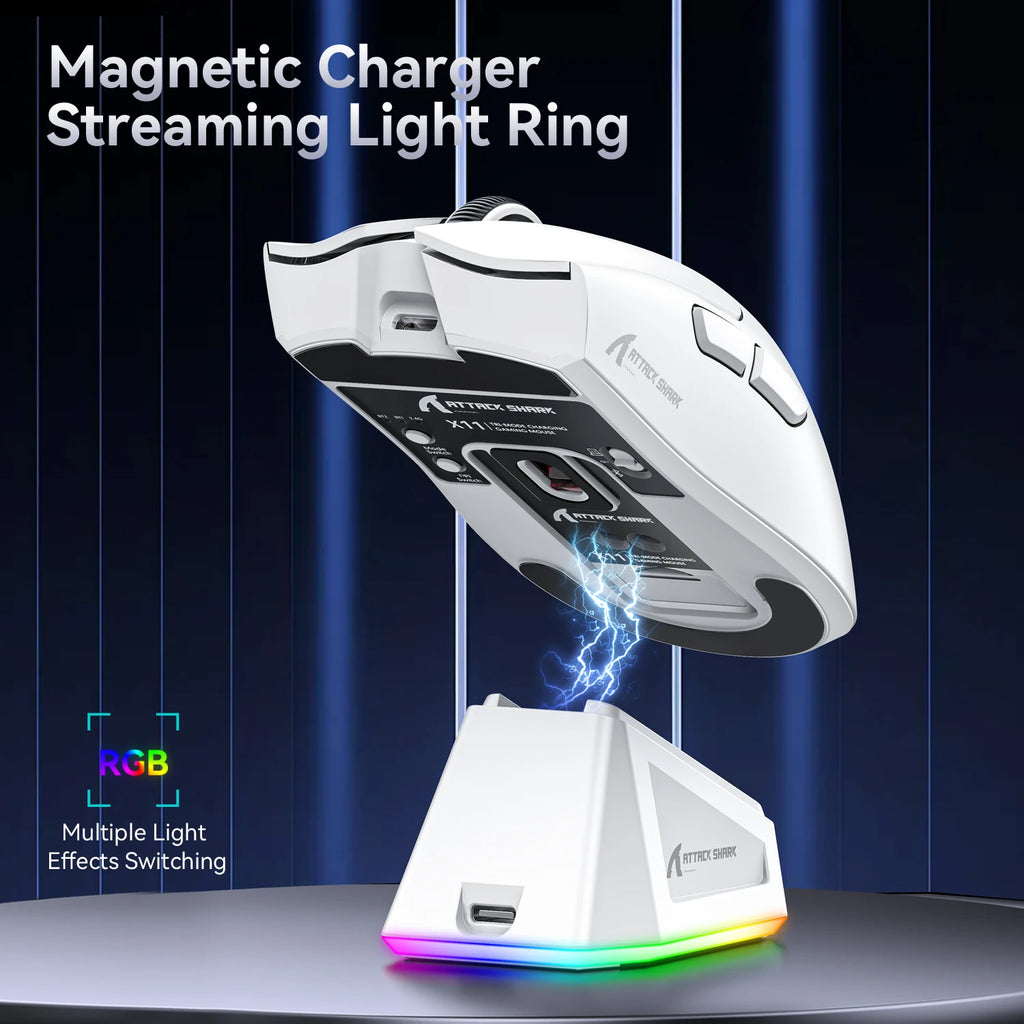 ATTACK SHARK X11 Wireless Gaming Mouse 22000 DPI 3-Mode