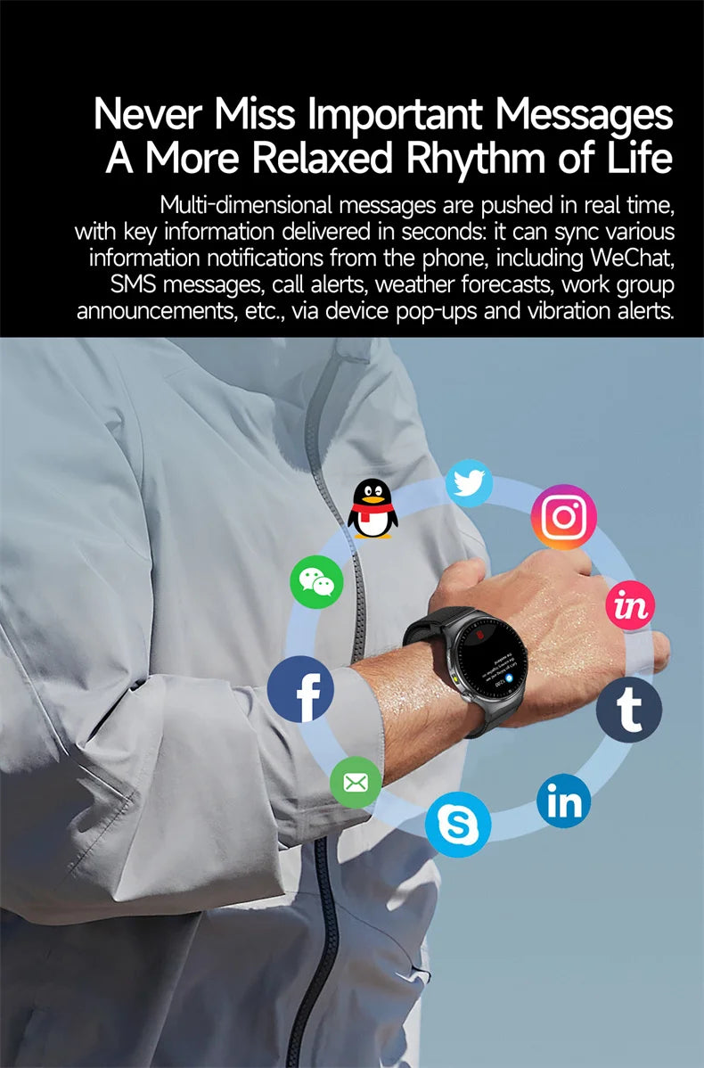 ECG Heart Health Smart Watch