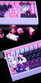 Rabbit Hole Anime PBT Keycaps