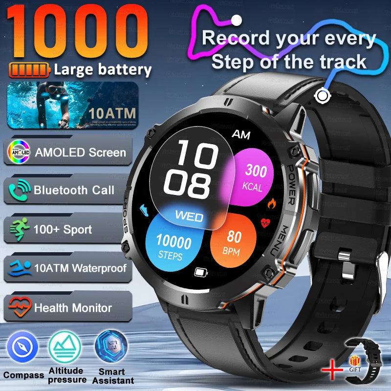 Large Battery Outdoor Smart Watch