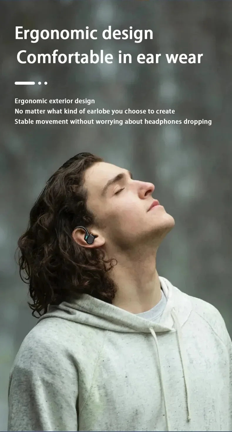True Wireless Earbuds Ear Hook Sports HiFi Waterproof