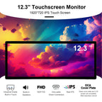 Wisecoco 12.3" IPS Touch Portable Monitor 1920x720