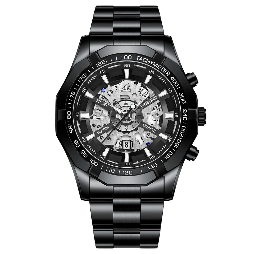 BINBOND S033 Men's Business Quartz Watch