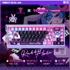 Rabbit Hole Anime PBT Keycaps