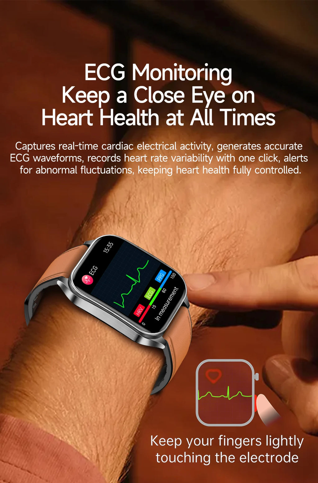 Non-Invasive Laser Health Smart Watch