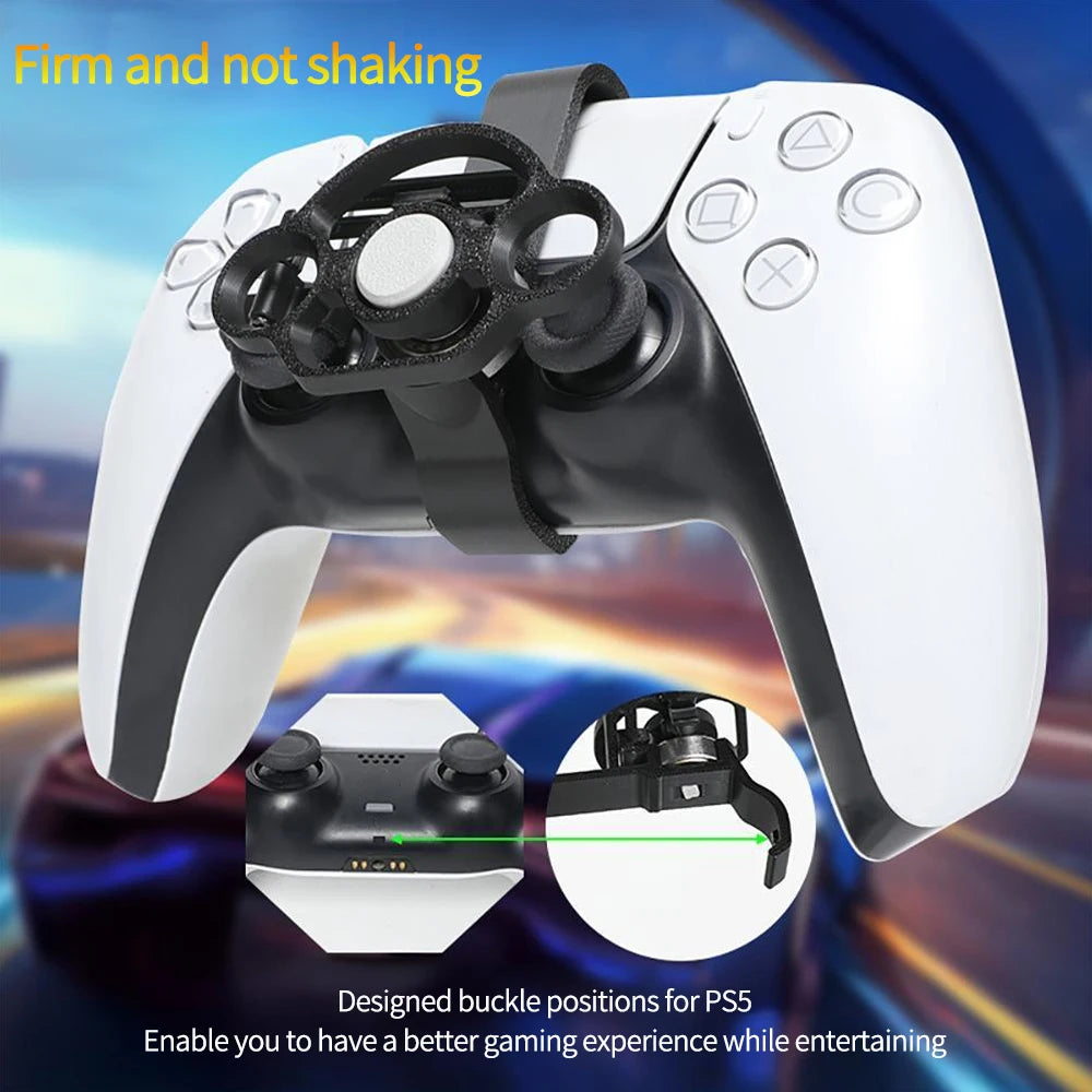 Mini Game Steering Wheel For PS5 For XBOX Game Controller Accessories Racing Games Steering Wheel Replacement Enhanced Gaming