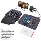 5-in-1 RGB Gaming Keyboard & Mouse Combo with Controller
