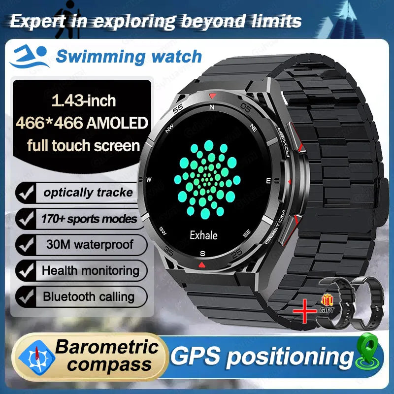 Waterproof GPS Smart Watch