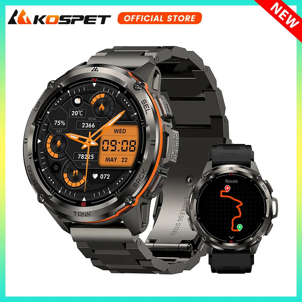 Rugged GPS Smart Watch – AMOLED