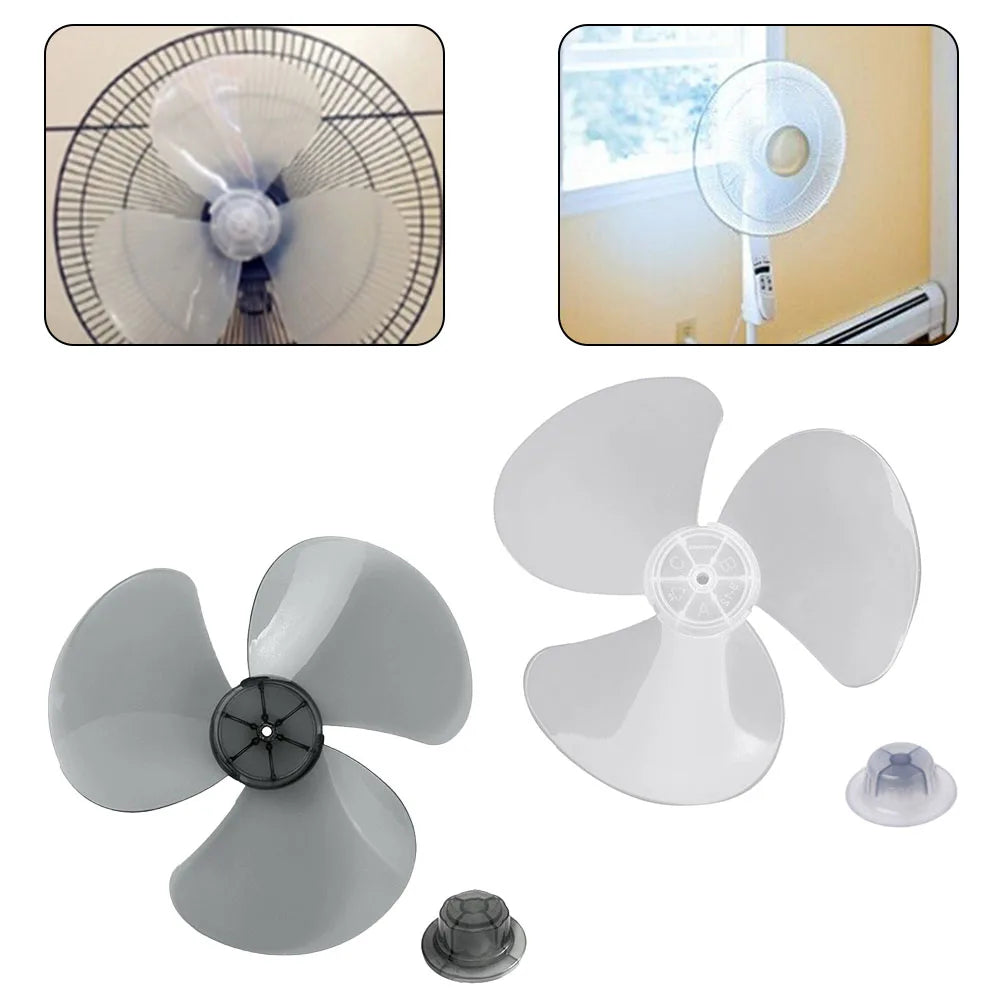 12-Inch 3-Leaf Replacement Fan Blade – Electric Fan Accessory