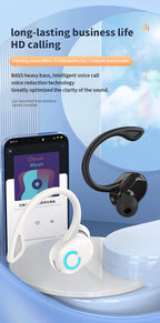 HiFi Bass Ear-Hook Earbuds Noise Cancelling Waterproof