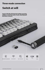 GravaStar K1 75 Tri-Mode Wireless Mechanical Gaming Keyboard