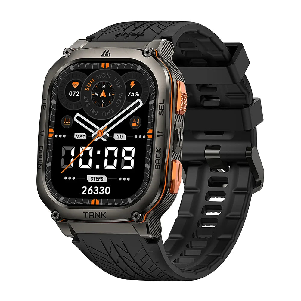 Stainless Steel GPS Smart Watch