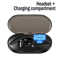 Wireless Bluetooth Headset Noise Cancelling Handsfree Business