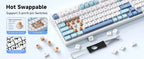 MCHOSE G98 V2 Tri-Mode Wireless Mechanical Gaming Keyboard