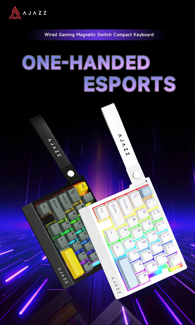 AK029 RGB Gaming Keyboard 29-Key Hot-Swap