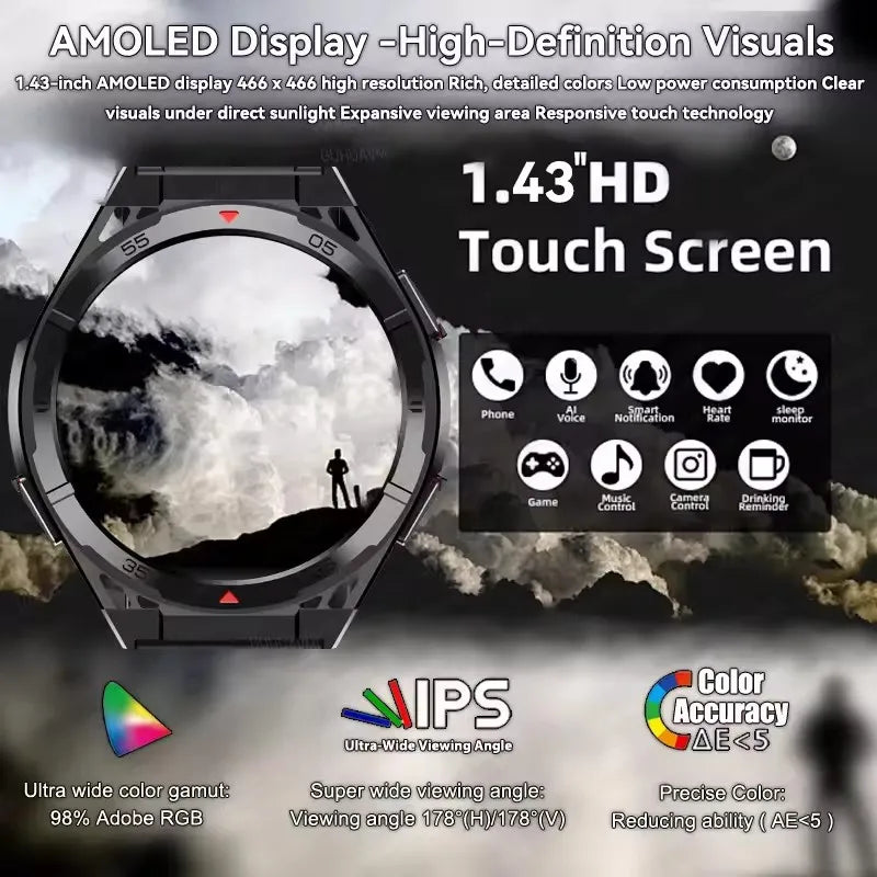Waterproof GPS Smart Watch