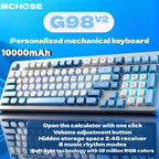 MCHOSE G98 V2 Tri-Mode Wireless Mechanical Gaming Keyboard