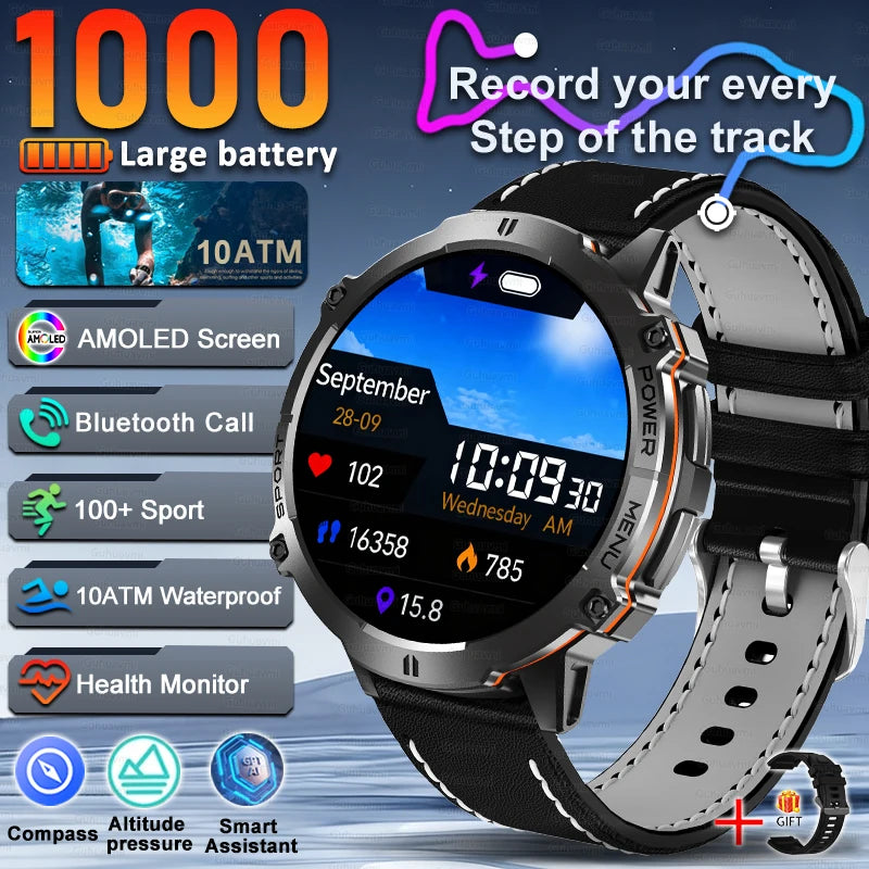 Large Battery Outdoor Smart Watch