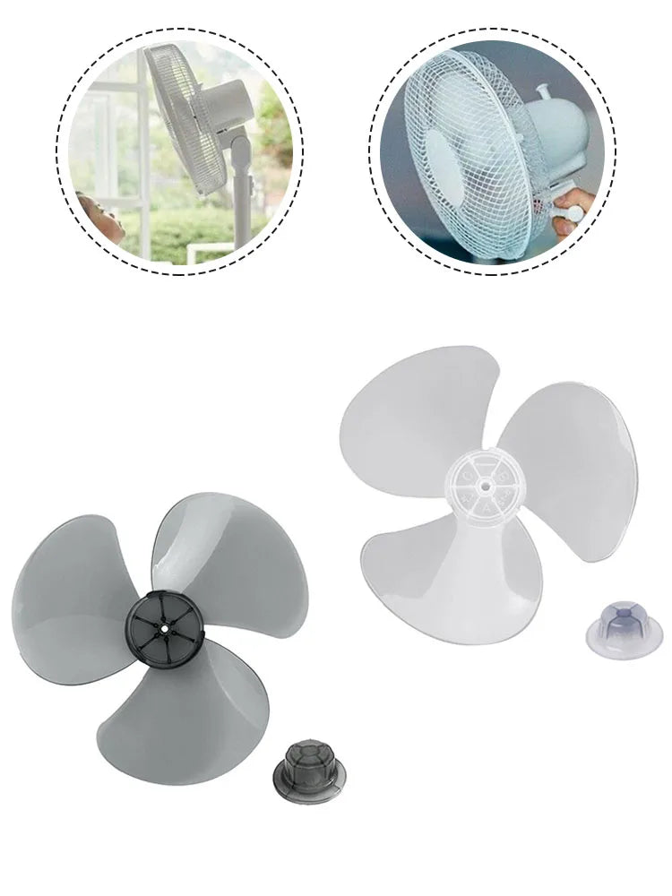 12-Inch 3-Leaf Replacement Fan Blade – Electric Fan Accessory