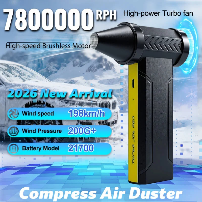 Brushless Turbo Jet Air Blower 60m/s